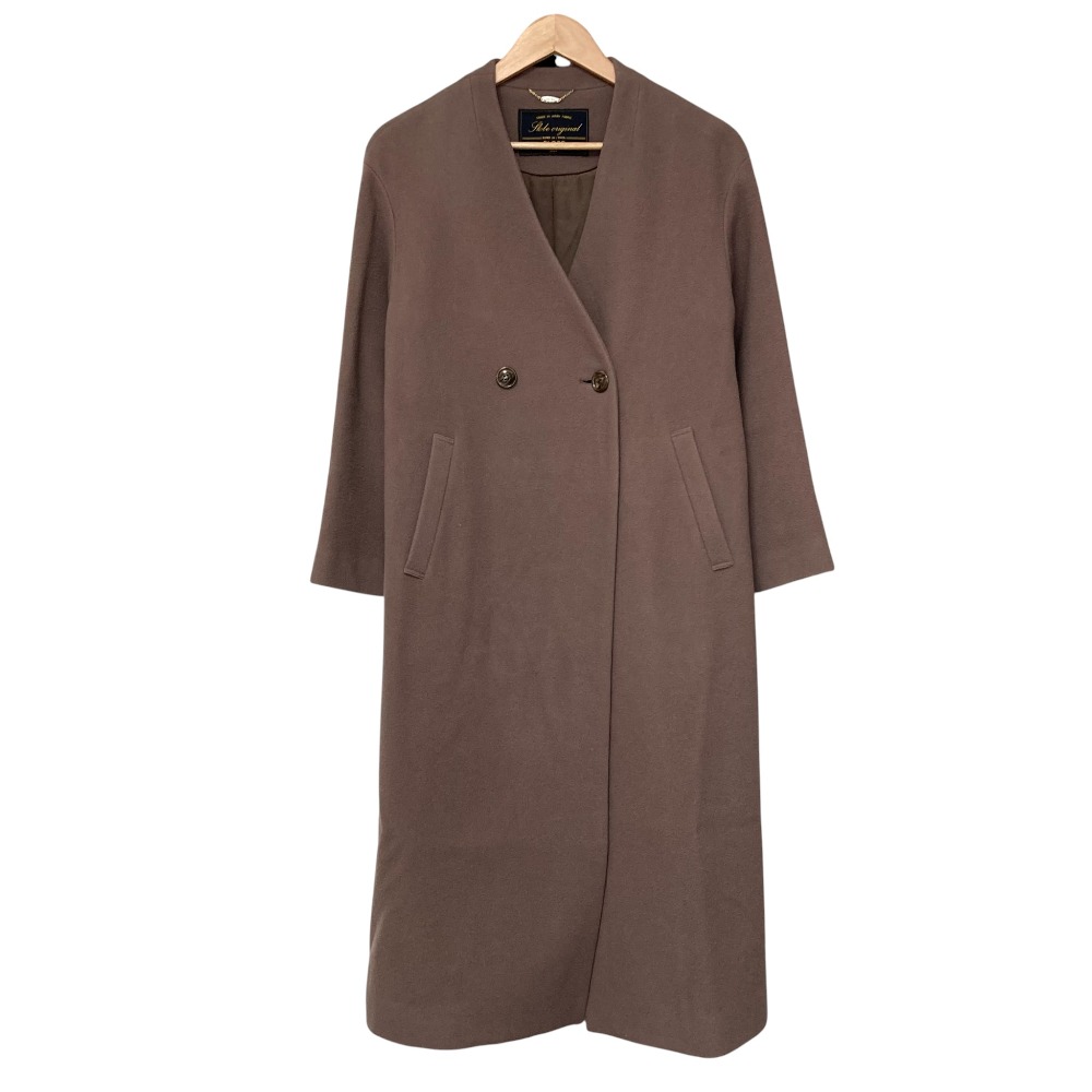 楽天市場】コート ノーカラー ウール（ブランドスローブイエナ