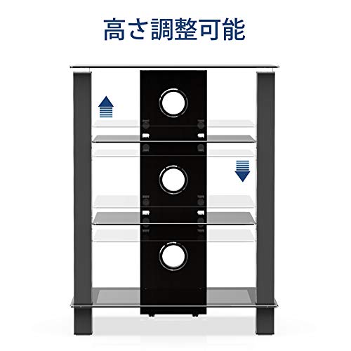 楽天市場】オーディオラック アンプラック パワーアンプキャビネット