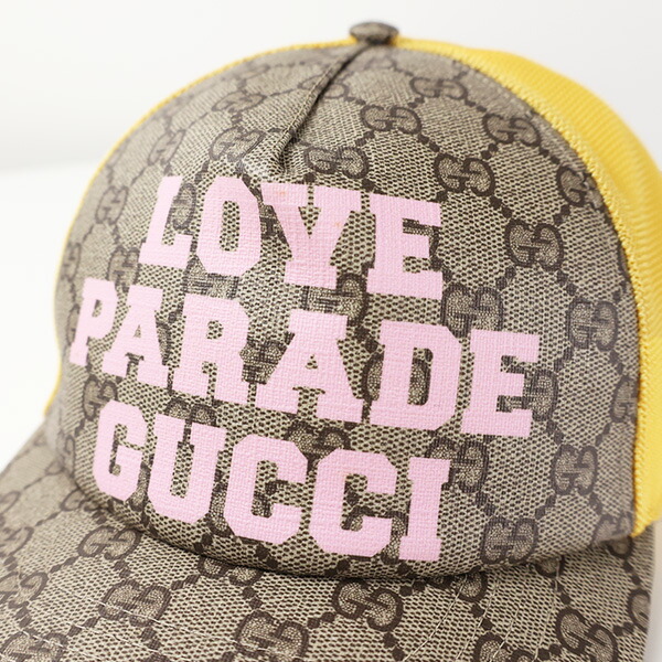 楽天市場】GUCCI グッチ GUCCI Love Parade Baseball Cap ベースボール