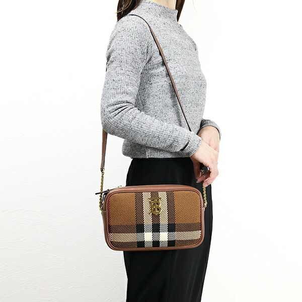楽天市場】Burberry バーバリー CHECK SMALL LOLACAMERA BAG