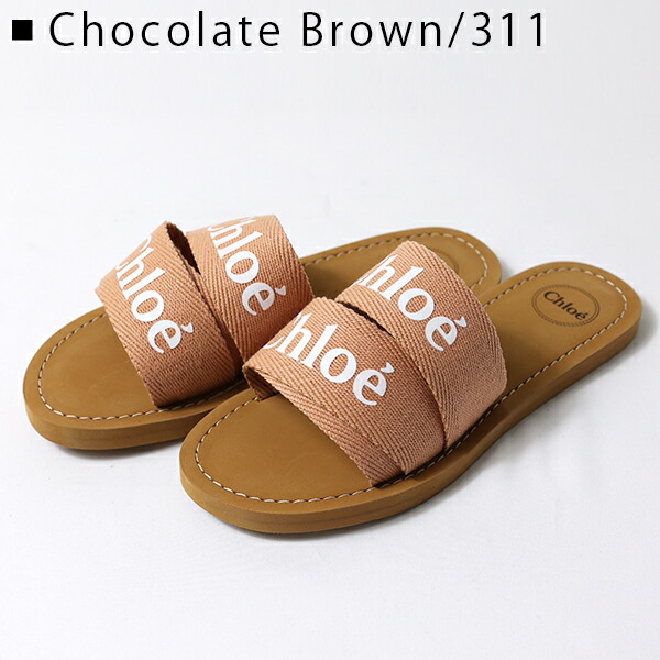 楽天市場】Chloe クロエ Woody Flat Sandal サンダル ミュール 靴