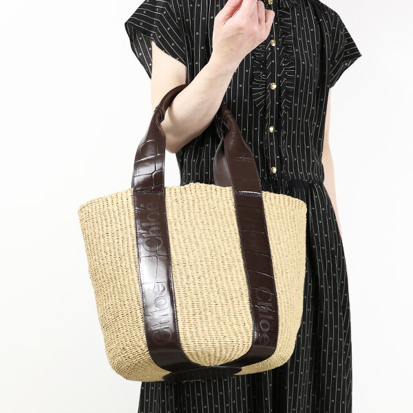 楽天市場】Chloe クロエ かごバッグ WOODY Large Basket Bag ウッディ