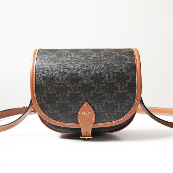 楽天市場】CELINE セリーヌ MEDIUM FOLCO BAG TRIOMPHE CANVAS