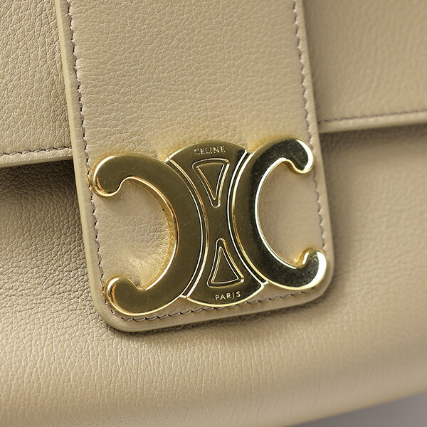 楽天市場】CELINE セリーヌ VICTOIRE Shoulder Bag ミディアム ヴィク