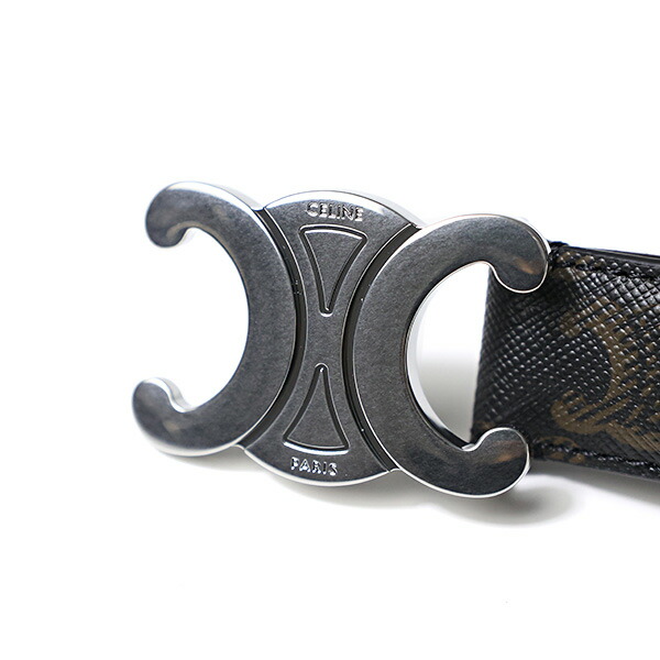 楽天市場】CELINE セリーヌ Triomphe Medium Belt ミディアム