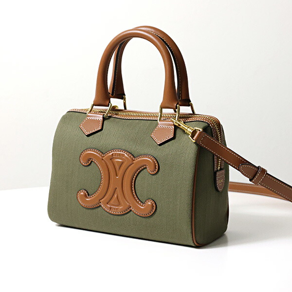 楽天市場】CELINE セリーヌ ハンドバッグ Cuir Small Boston Triomphe