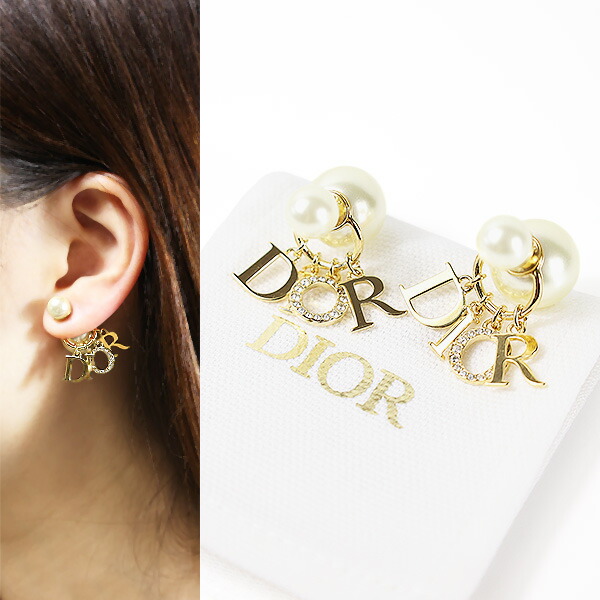 楽天市場】Dior ディオール Dior Tribales Earrings ピアス