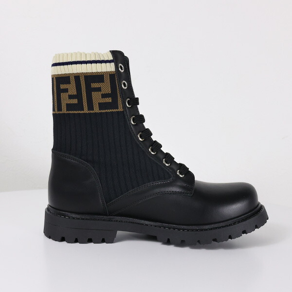 楽天市場】FENDI フェンディ FENDI KIDS TRONCHETTO SHORT BOOTS