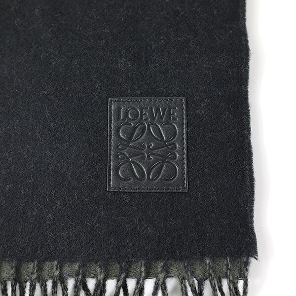 楽天市場】LOEWE ロエベ Wool and Cashmere Scraf マフラー フリンジ