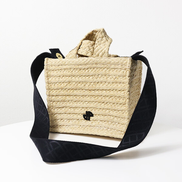 楽天市場】Patou パトゥ Small Patou Rafia Tote Bag かごバッグ