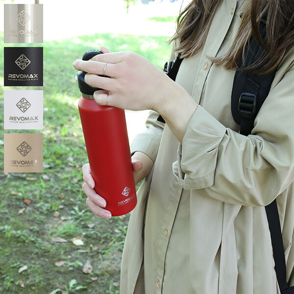 楽天市場】REVOMAX レボマックス 16oz SLIM VACUUM INSULATED FLASK
