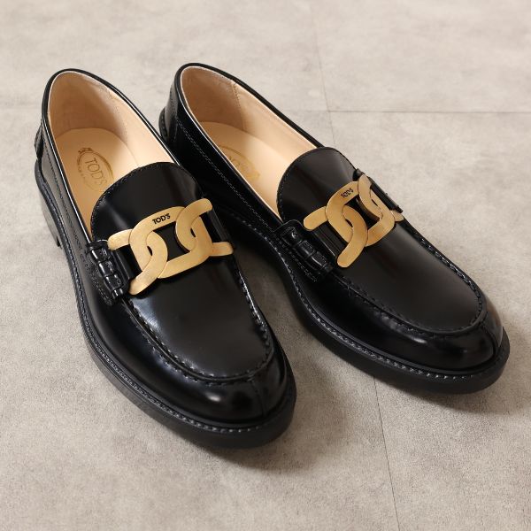楽天市場】TODS トッズ Leather Loafers レザー ローファー ケイト 本