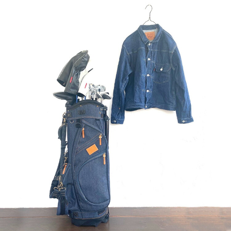 楽天市場】【ラヘラゴルフ公式ショップ】【楽天1位】デニム キャディ