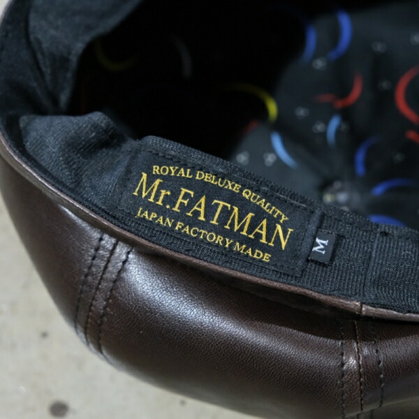 楽天市場】Mr.FATMAN ミスターファットマン【LEATHER VIKKY CASQUETTE