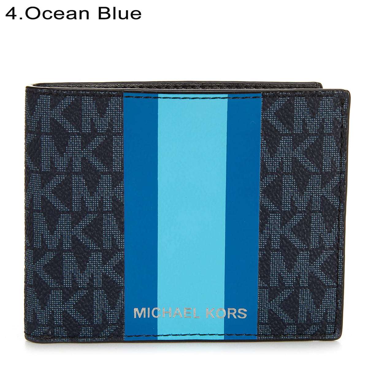 楽天市場】マイケルコース 財布 二つ折り メンズ ブランド 薄型 本革