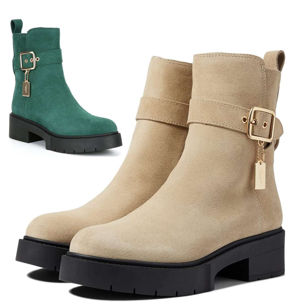 楽天市場】コーチ ブーツ レディース ブーティー ショートブーツ