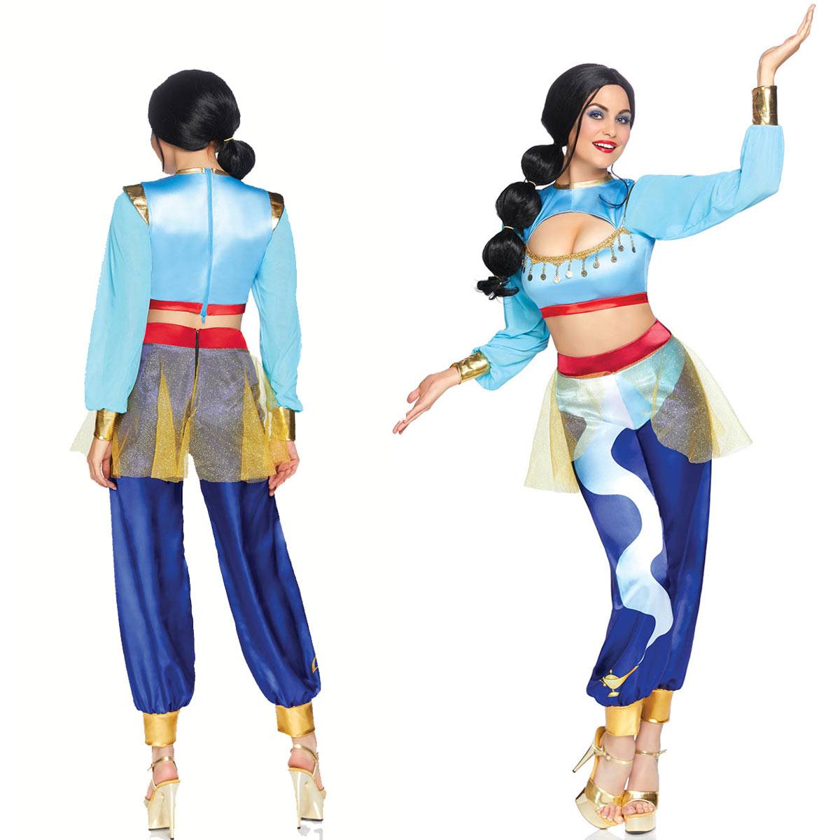 楽天市場】アラジン ジャスミン コスプレ コスチューム 衣装 大人