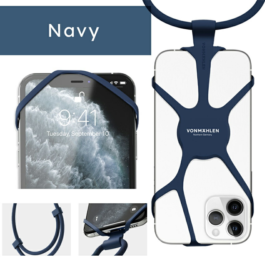 楽天市場】Vonmahlen ブランド スマホショルダー ストラップホルダー