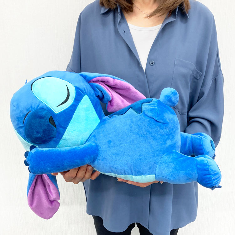 楽天市場】スティッチ 102063200890012 添い寝まくら ブルー