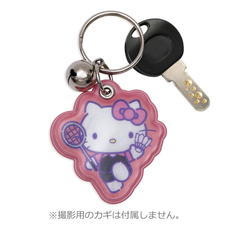 楽天市場】ハローキティ 自転車キーホルダー バドミントン部 079820