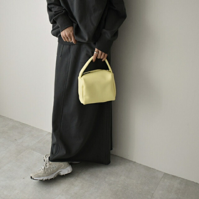 楽天市場】ミニボックスバッグ クリーム/ライムグリーン : THE USEFUL