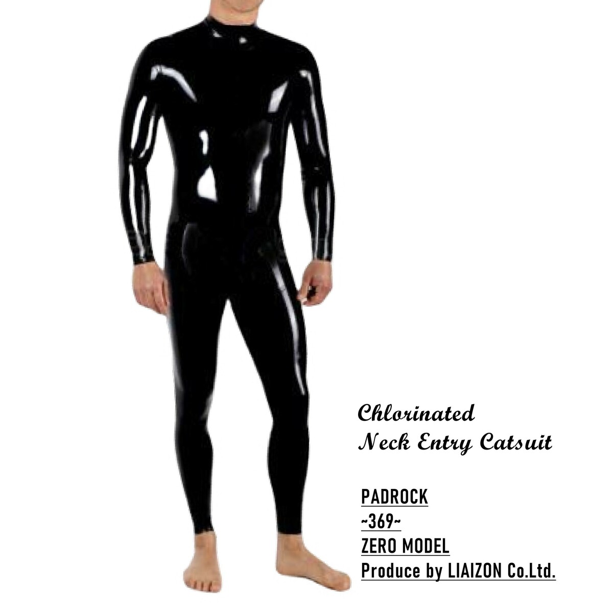 楽天市場】クロリネーションラバーキャットスーツネックエントリー