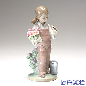 楽天市場】リヤドロ 小鳥と話す少女 05217 リアドロ LLADRO 置物