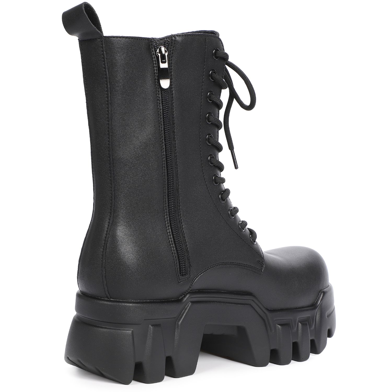 楽天市場】最大10cm身長アップ メンズ 厚底ブーツ ブラック ジップ