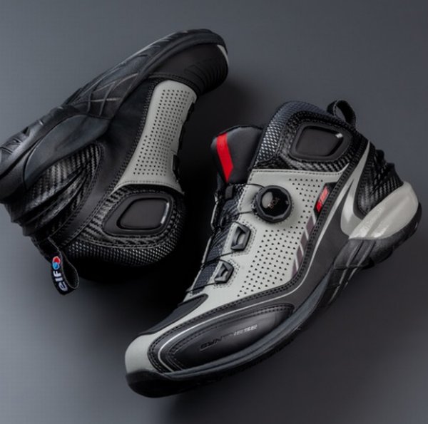 楽天市場】ELF （エルフ） シンテーゼ16 ライディングシューズ グレー