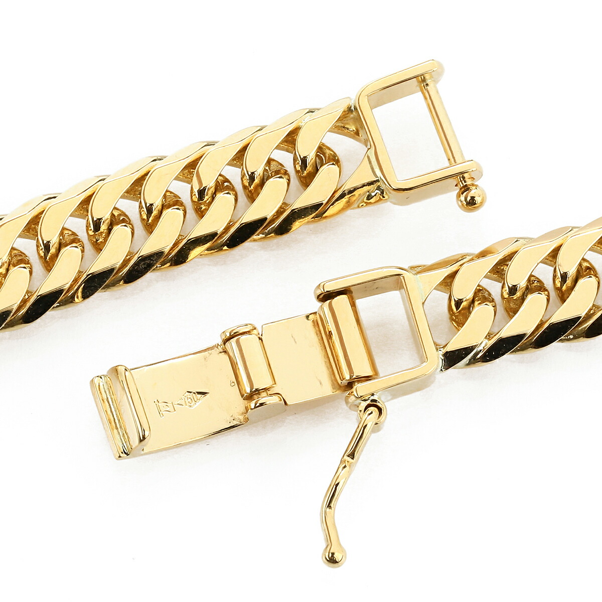 楽天市場】ギンザタナカ 喜平チェーンネックレス 6面 ダブル イエロー