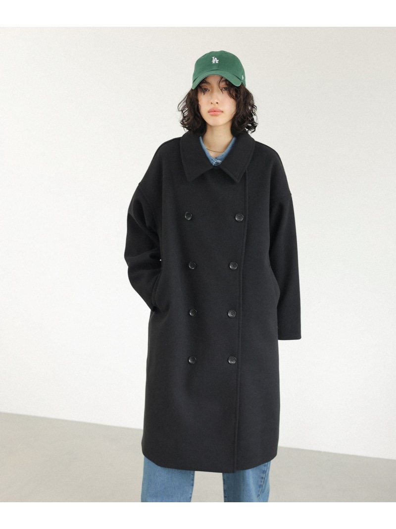 楽天市場】【SALE／50%OFF】ウーリーテックダブルロングコート LEPSIM