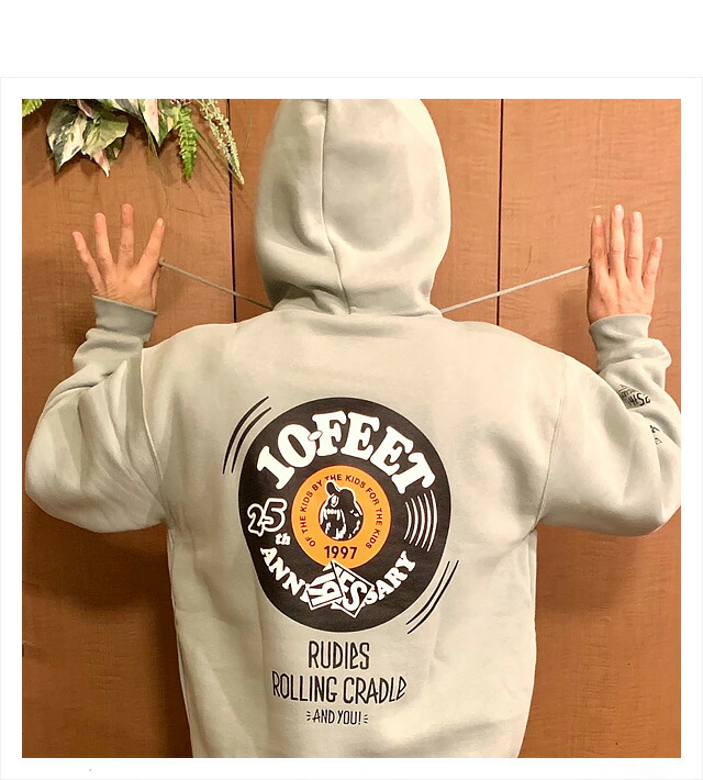 楽天市場】(ルーディーズ) 10-FEET×RUDIE'S×ROLLING CRADLE HOOD SWEAT