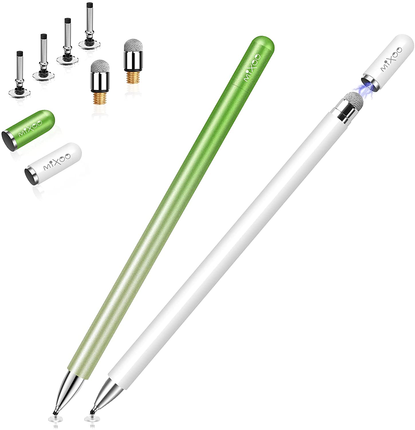 楽天市場】スタイラスペン タッチペン 2本セット黒/白 2Wayモデル 交換