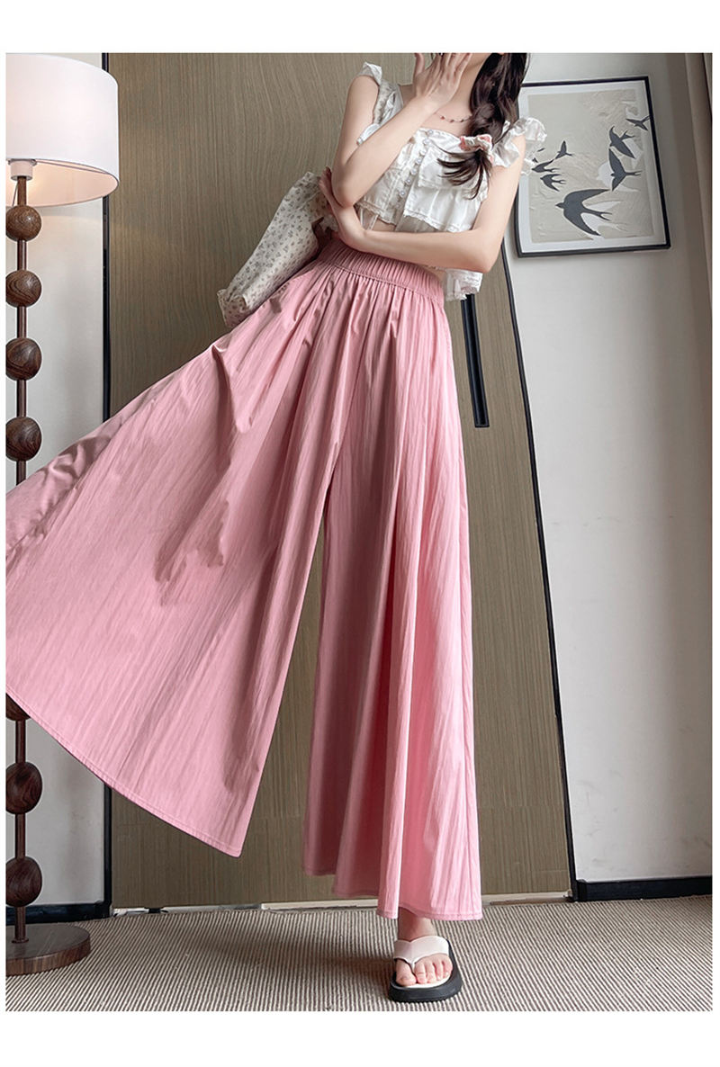 楽天市場】ワイドパンツ キュロット パンツ フレア 夏 レディース