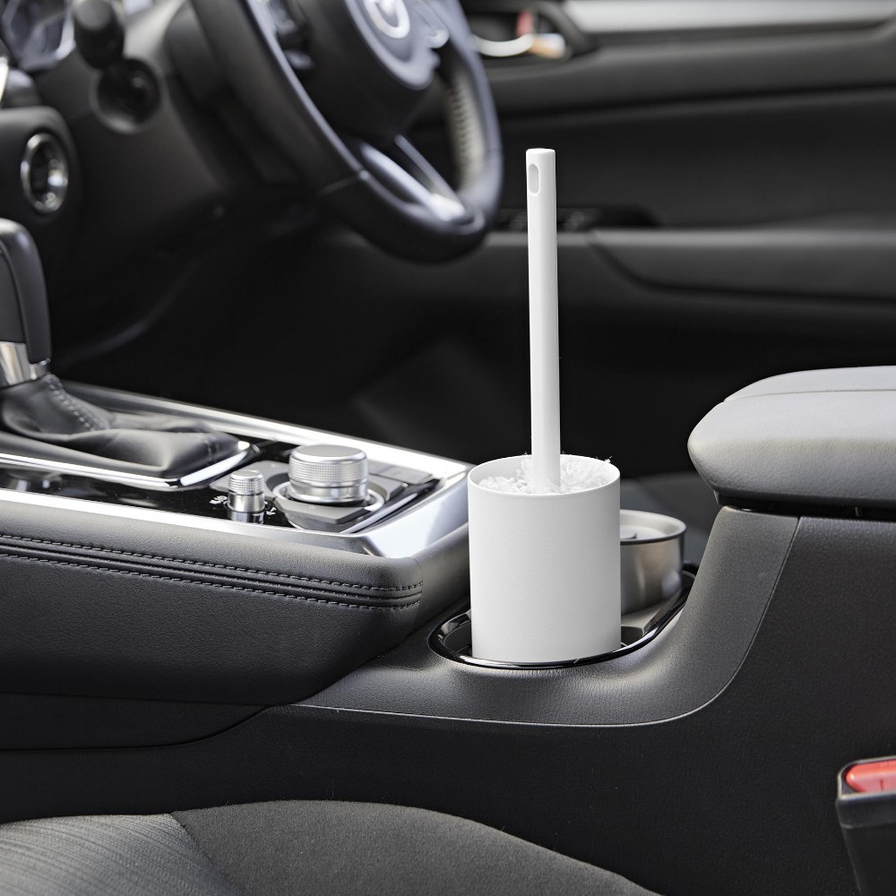 楽天市場】山崎実業 【 ボトル型ハンディーモップスタンド タワー