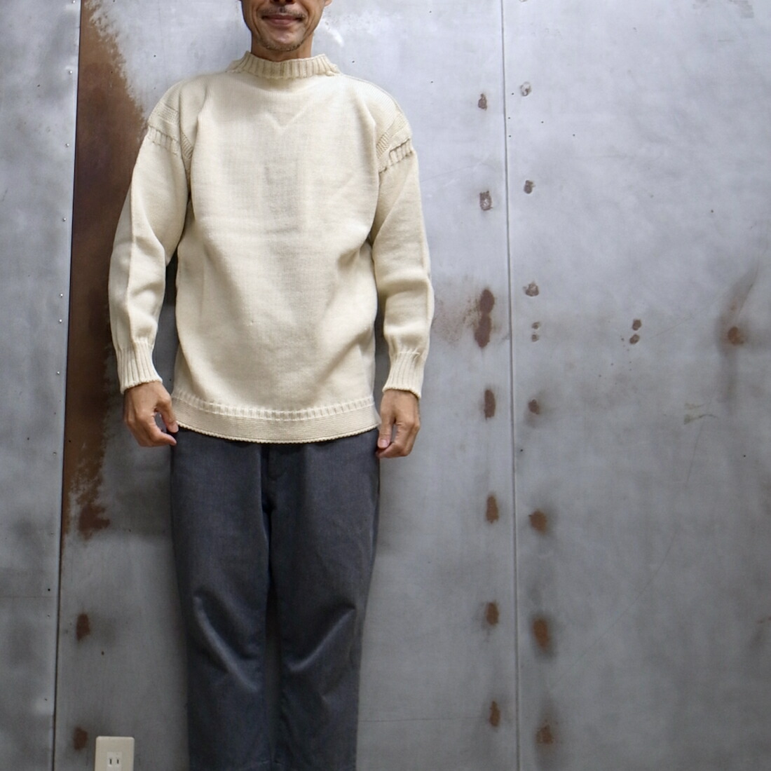 楽天市場】【 Guernsey WOOLLENS / ガンジーウーレンズ 】 Trad