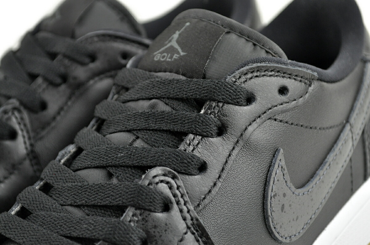 楽天市場】NIKE AIR JORDAN 1 LOW GOLF black/anthracite-gum med