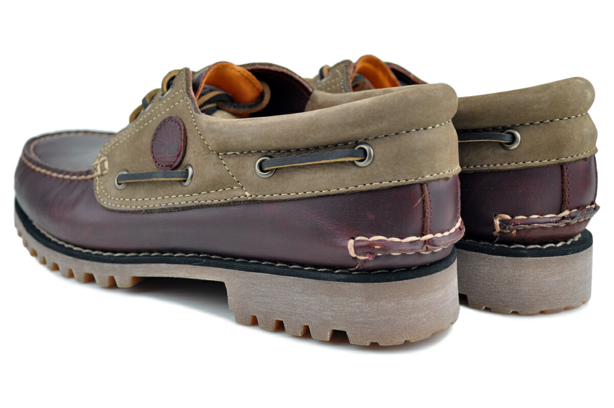 楽天市場】Timberland AUTHENTICS 3EYE CLASSIC LUG BURGUNDY FULL
