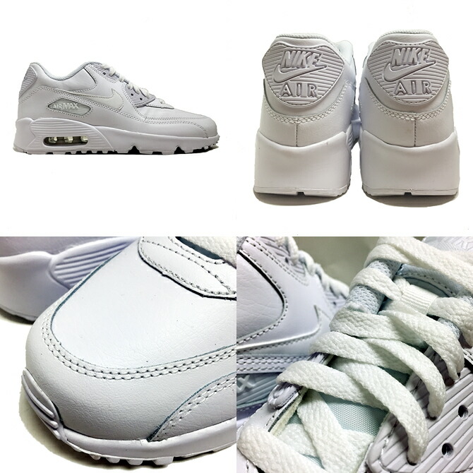 楽天市場】NIKE AIR MAX 90 LTR GS WHITE/WHITE 833412-100 ナイキ