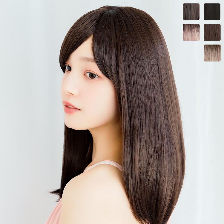 楽天市場】「メープルラテミディ」 ウィッグ ミディアム 人工毛 S