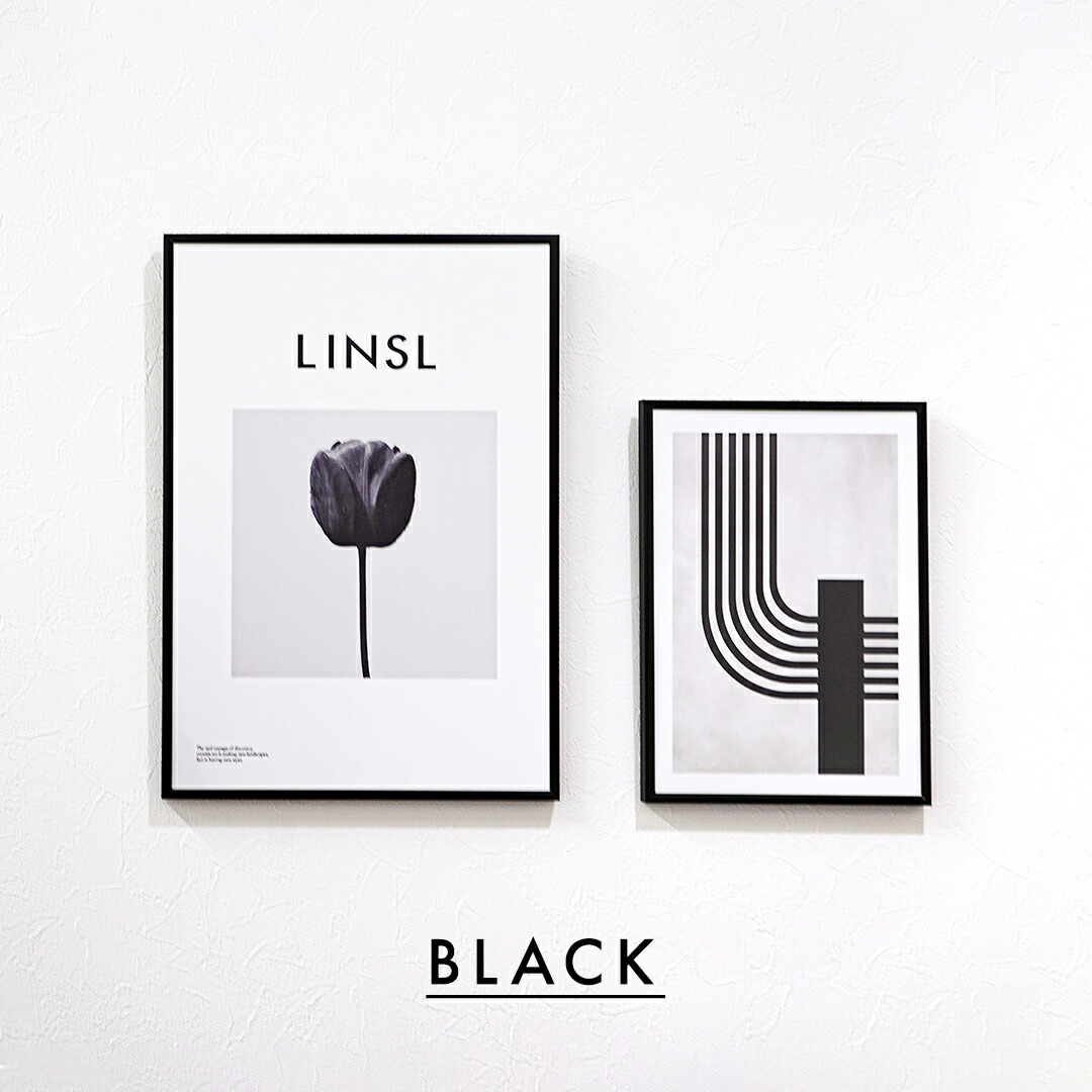 楽天市場】マットポスターフレーム A4 A3 A2 黒・白 / 賃貸OKな軽量