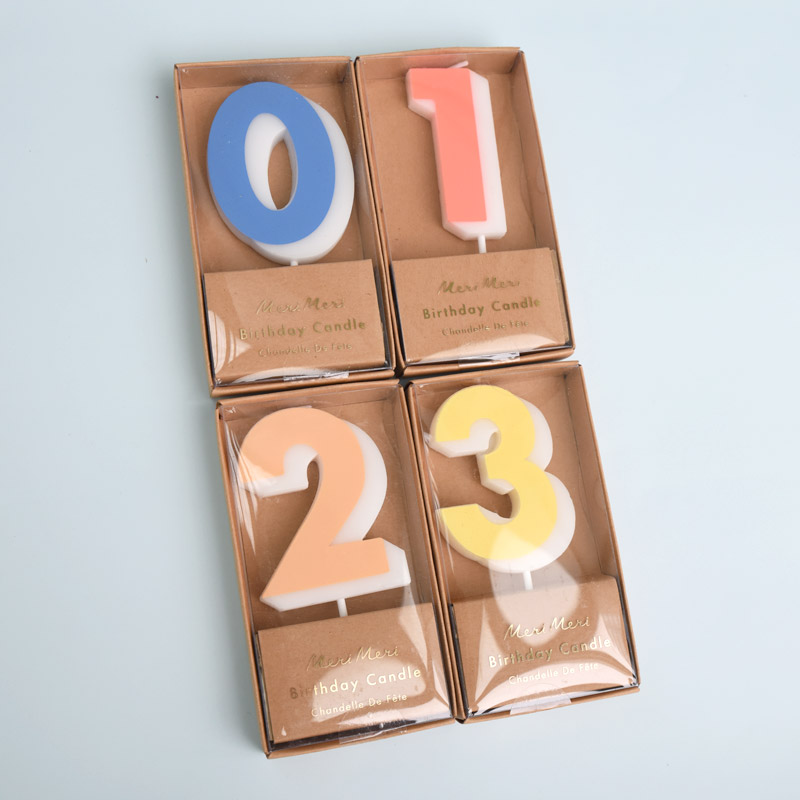 楽天市場】【Meri Meri】ナンバー キャンドル 数字 ろうそく 【1から