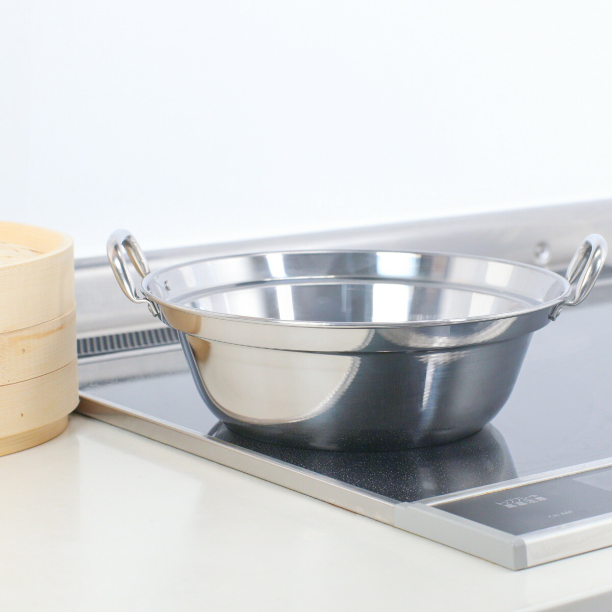 楽天市場】せいろ用鍋 21cm用 IH対応 ステンレス製 日本製 卓上鍋