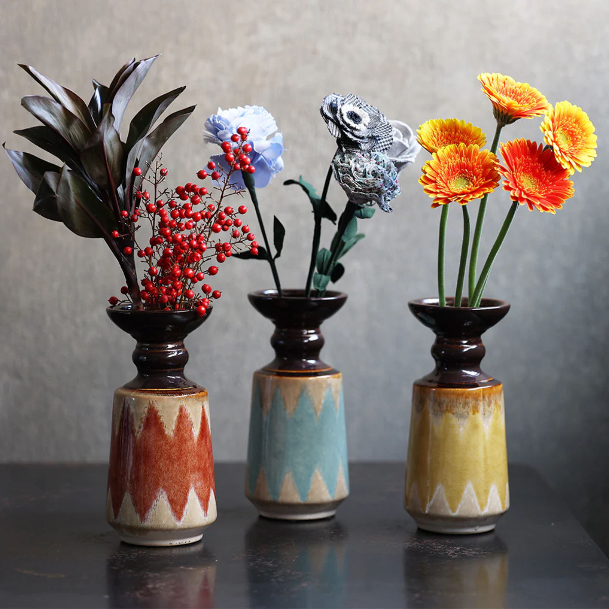 楽天市場】イタリア製 輸入雑貨 花瓶 マヨルカ焼き デルータ Deruta