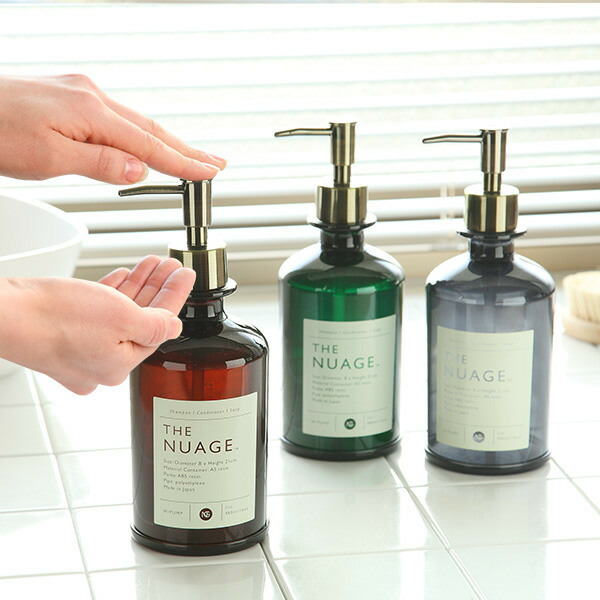 楽天市場】ディスペンサー 480ml Nuage おしゃれ シャンプー