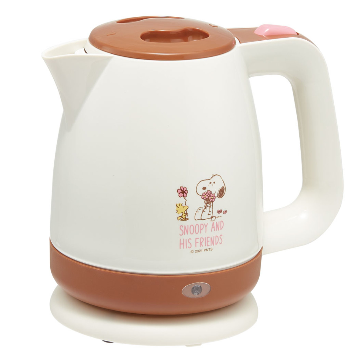 楽天市場】電気ケトル 1.1L スヌーピー （ 電気ポット 湯沸しポット