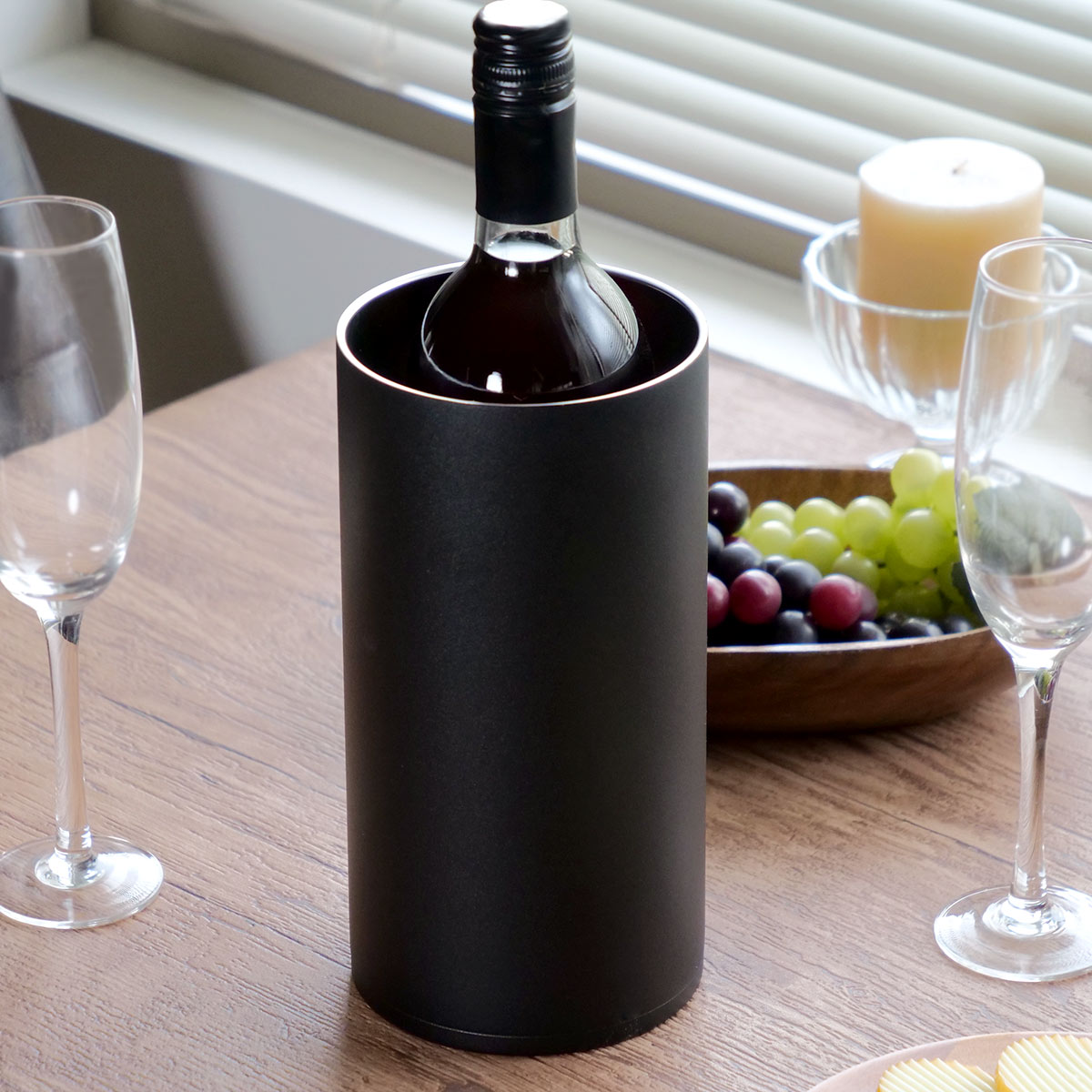 楽天市場】ワインクーラー おうち居酒屋 ステンレス （ 二重構造 1本用