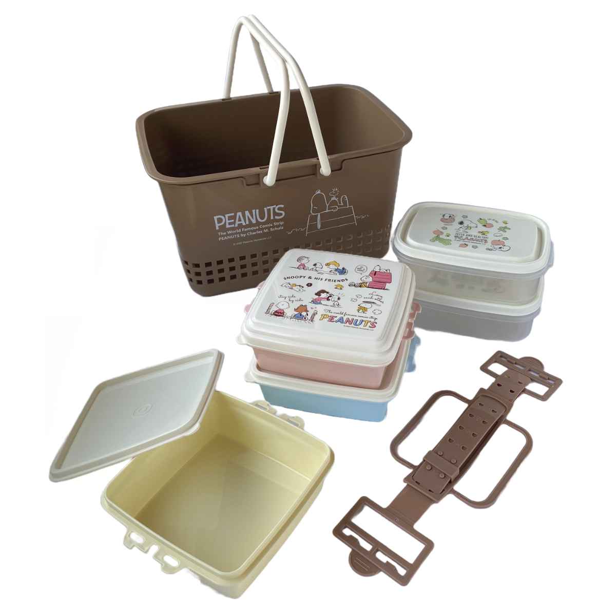 楽天市場】ピクニックセット スヌーピー バスケット ピクニックケース
