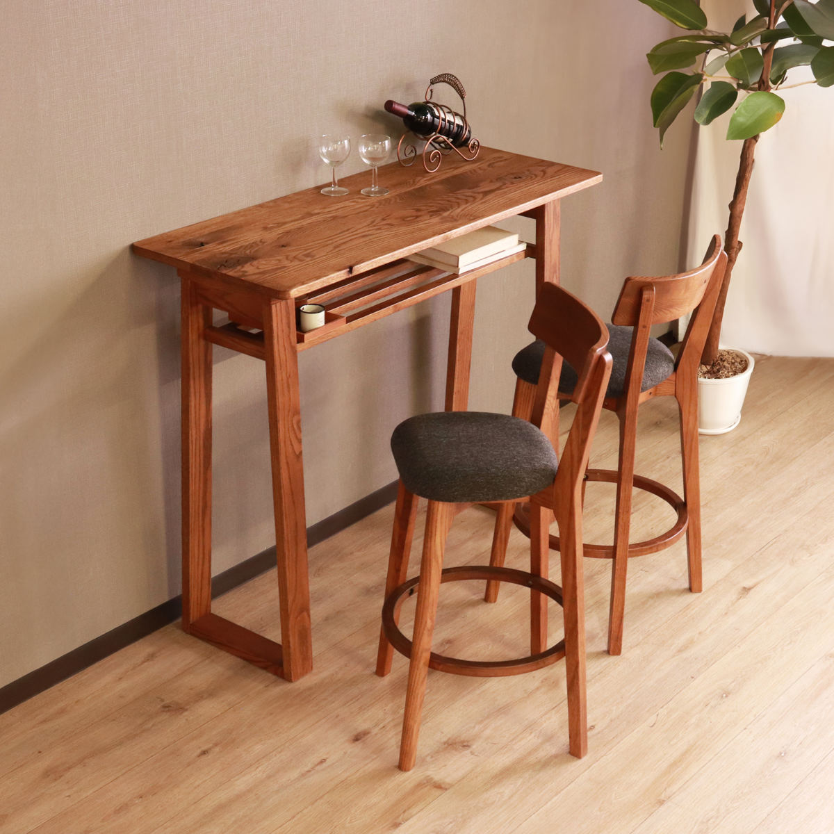 楽天市場】カウンターテーブル 幅115cm 高さ95.5cm ハイム （ ハイ