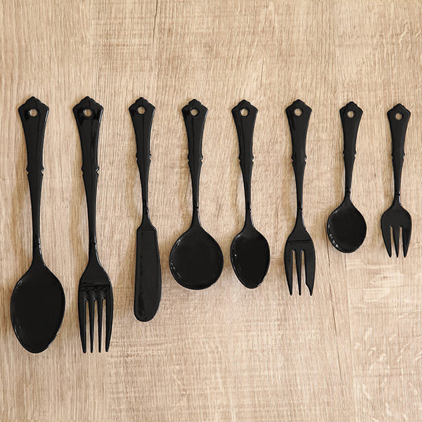 楽天市場】フォーク 15cm クラシカルノワール Classical Noir ケーキ